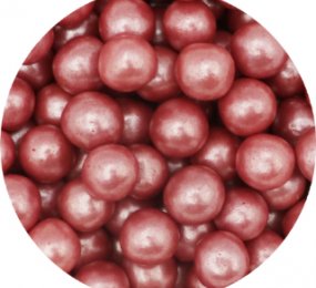 Vincent - PEARLS - NATURAL- 8mm - RED (#1509)