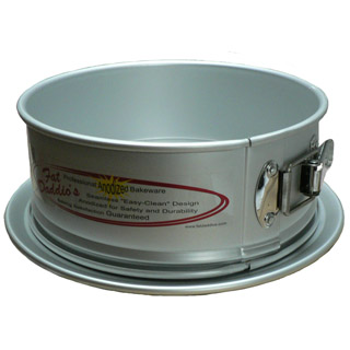 Fat Daddio's PCC-103 Anodized Aluminum Round Cheesecake Pan, 10 x 3 Inch
